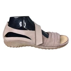 NAOT Women’s Papaki Beige Leather Sandals Size 41 US 10